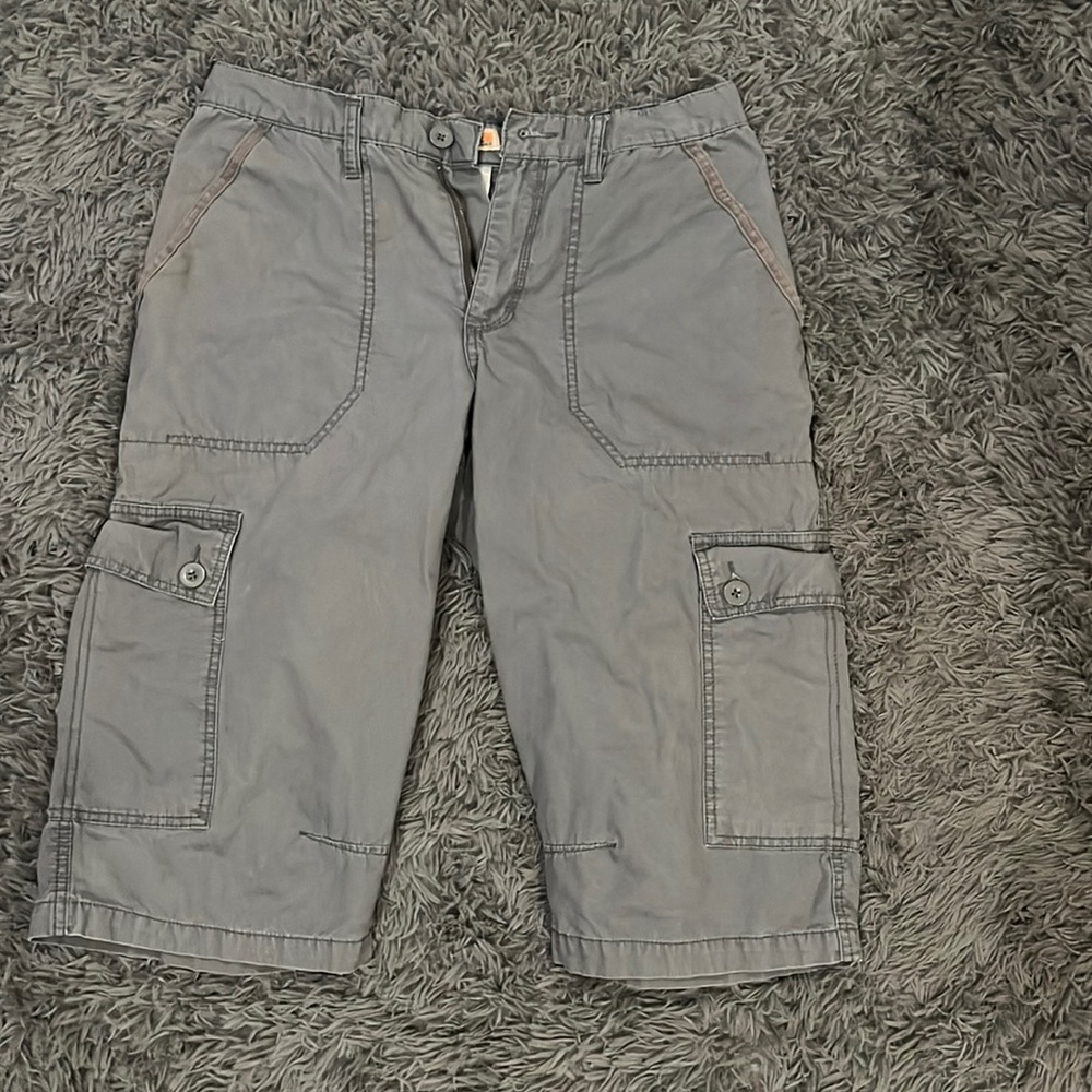 baggy cargo jorts